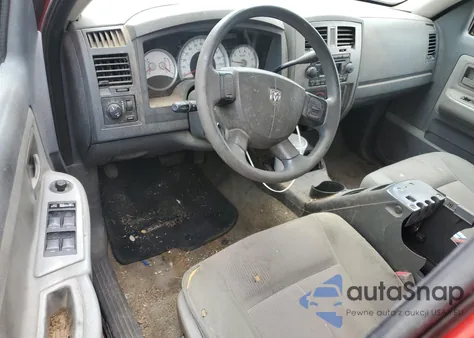 2007 Dodge Dakota Quad Slt z USA, uszkodzony, nr VIN 1D7HE48K37S192505